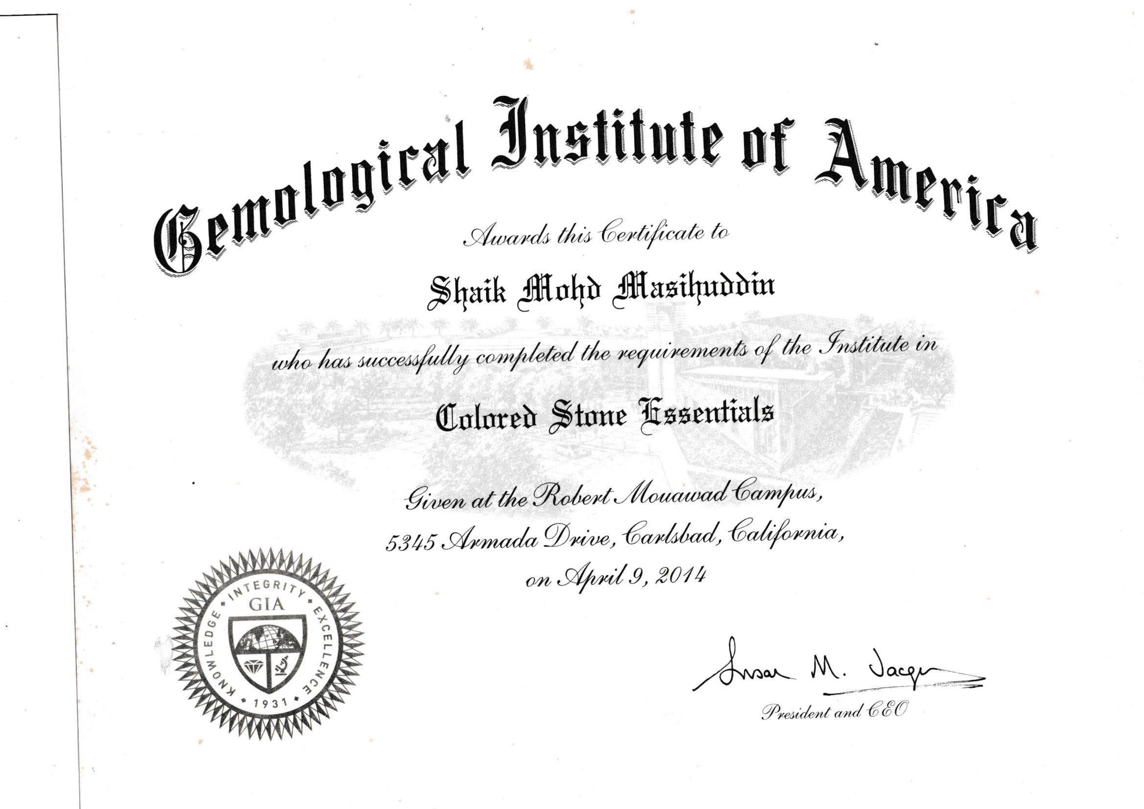 Colored Stone Essentials