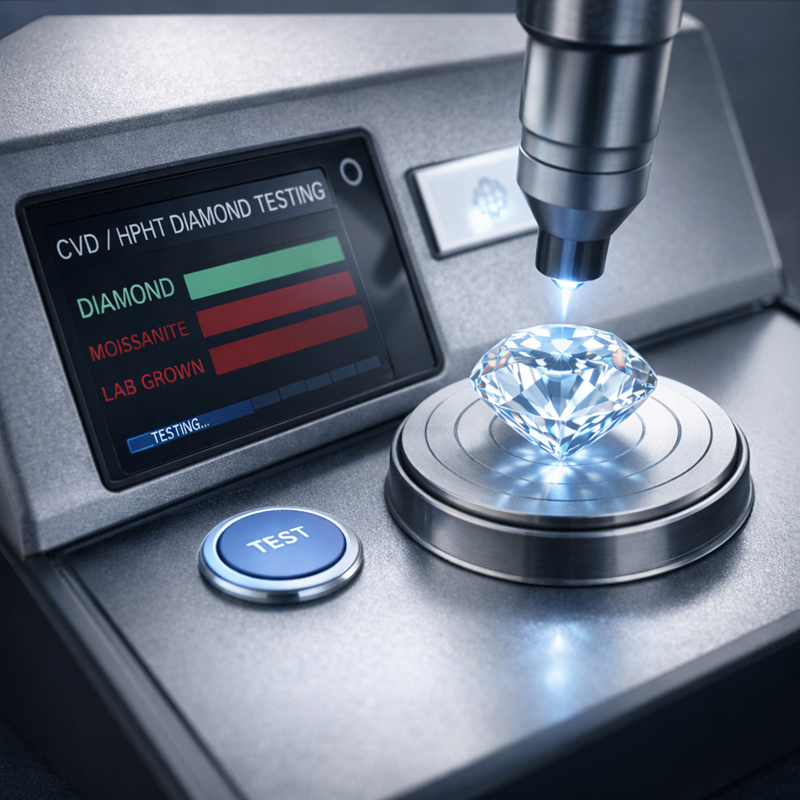 CVD HPHT Diamond Testing